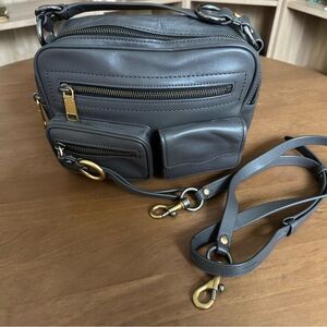 Rebecca Minkoff Gray Leather Crossbody Bag